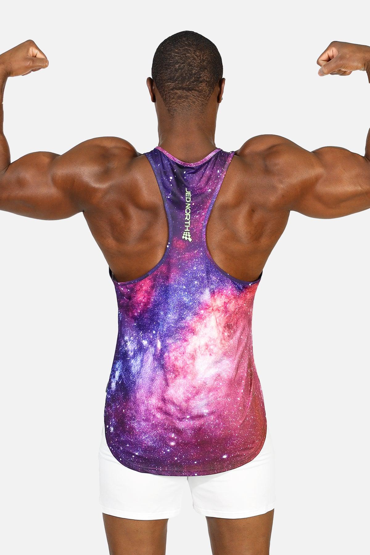 Jed North Herren Grafik-Muskel-Stringer - Galactic
