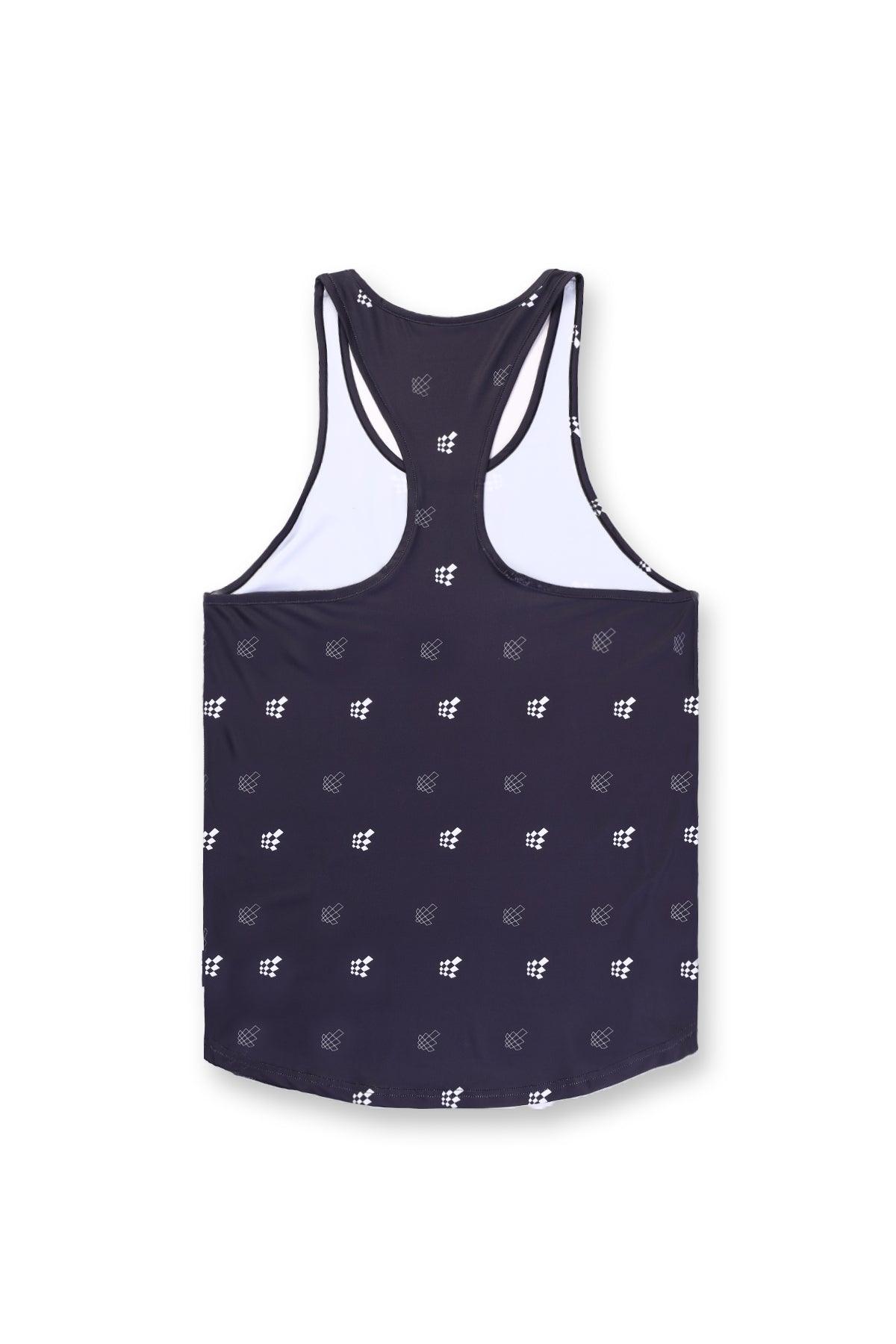 Jed North Herren Graphic Muscle Stringer – Schwarzes JN-Logo