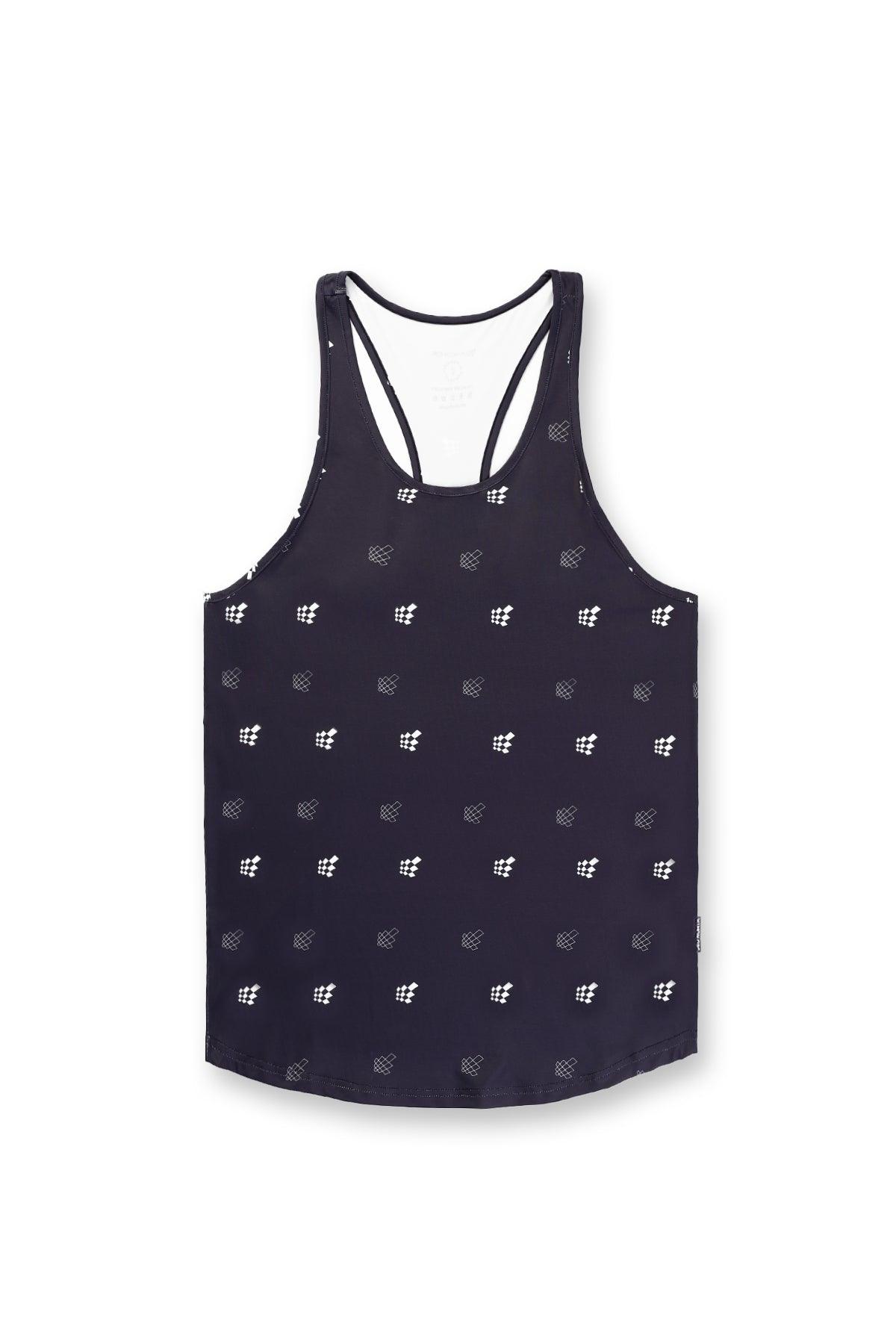 Jed North Herren Graphic Muscle Stringer – Schwarzes JN-Logo