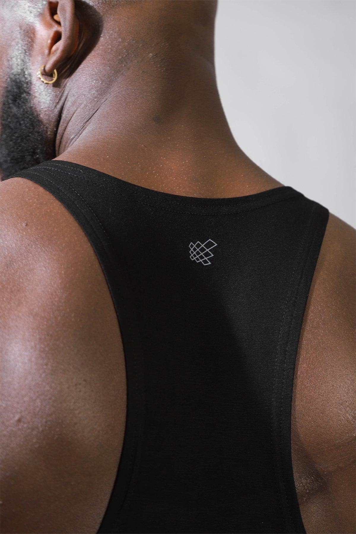 Jed North Herren Classic Bodybuilding Racerback Stringer - Premium Schwarz