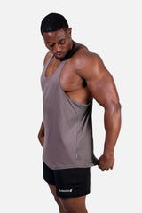 Jed North Herren Classic Bodybuilding Racerback Stringer - Quote Grau