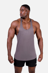 Jed North Herren Classic Bodybuilding Racerback Stringer - Quote Grau