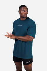 Jed North Men's Energy Oversized T-Shirt – Blaugrün