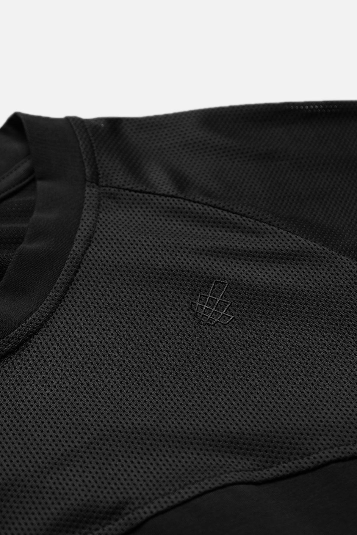 Jed North Core Mesh Trainings-T-Shirt für Herren 2.0 - Schwarz