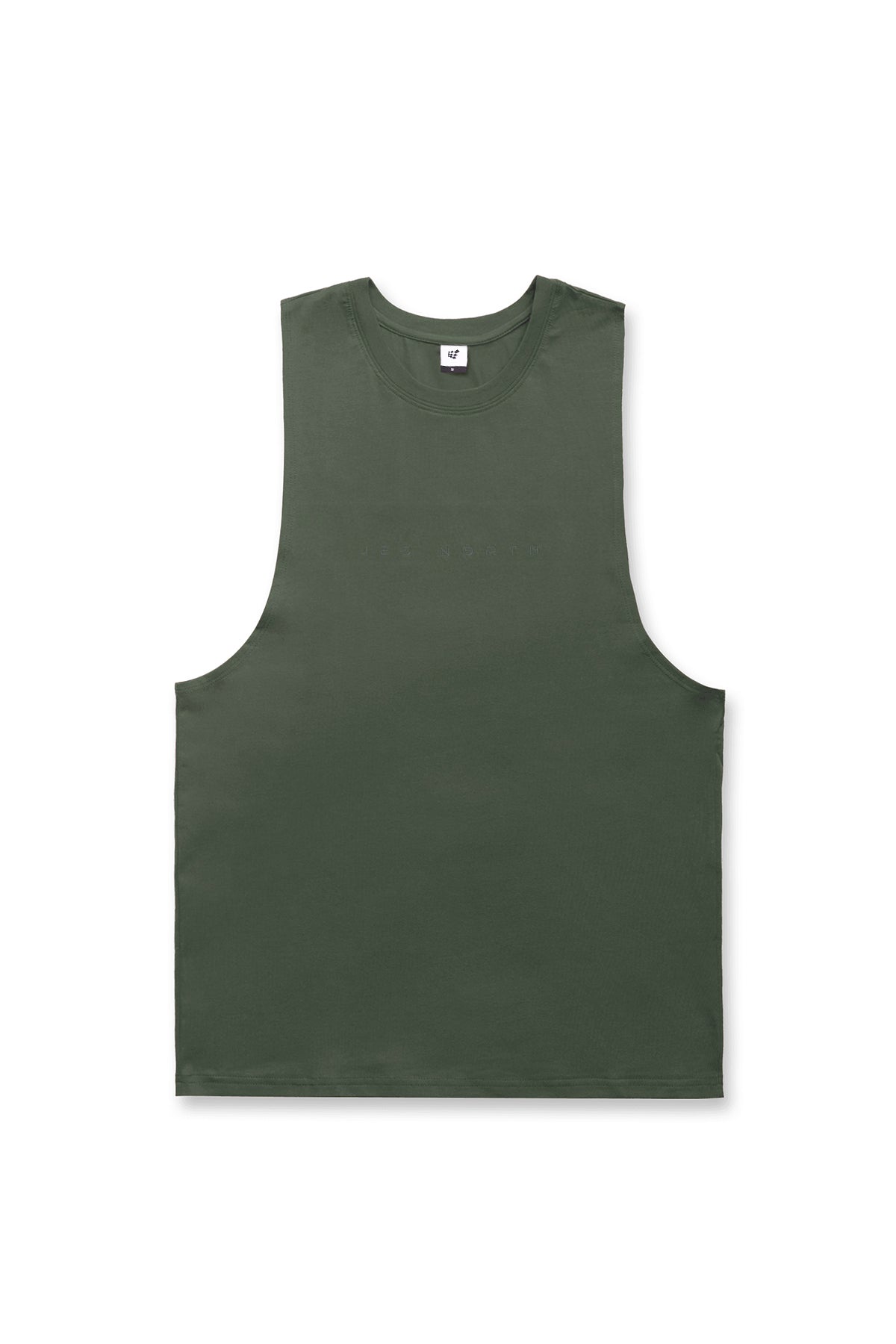 Jed North Apollo Ärmelloses Trainingsshirt für Herren - Oliv