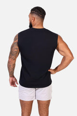 Jed North Herren ärmelloses Muskel-Shirt - Schwarz