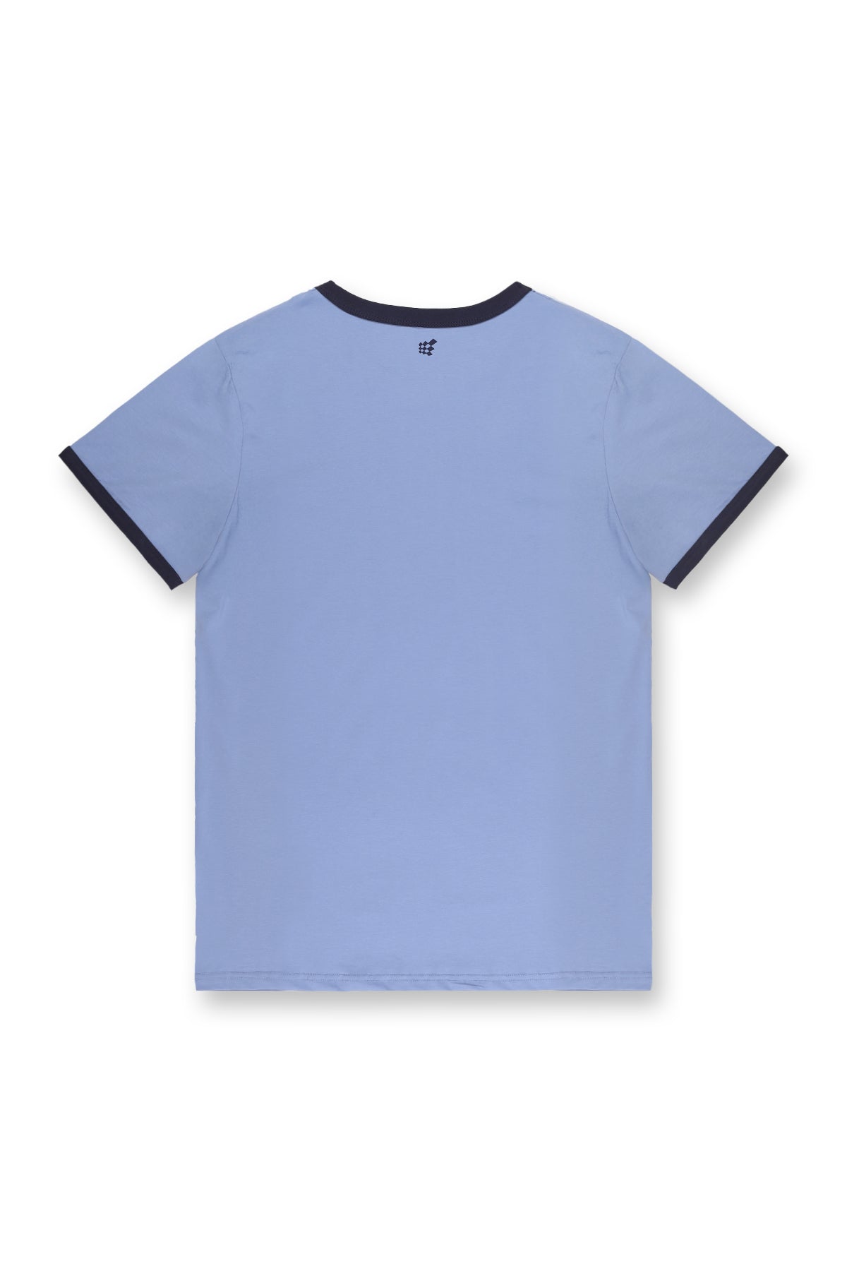 Jed North Muscle-Fit Ringer-T-Shirt für Herren – Electric Blue