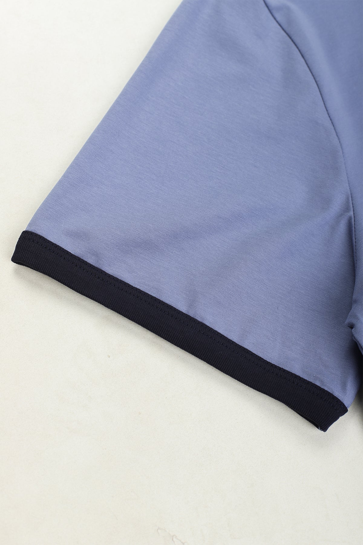 Jed North Muscle-Fit Ringer-T-Shirt für Herren – Electric Blue