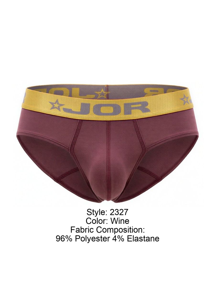 JOR 2327 Soho Briefs Color Wine - EricSaloDesign.com