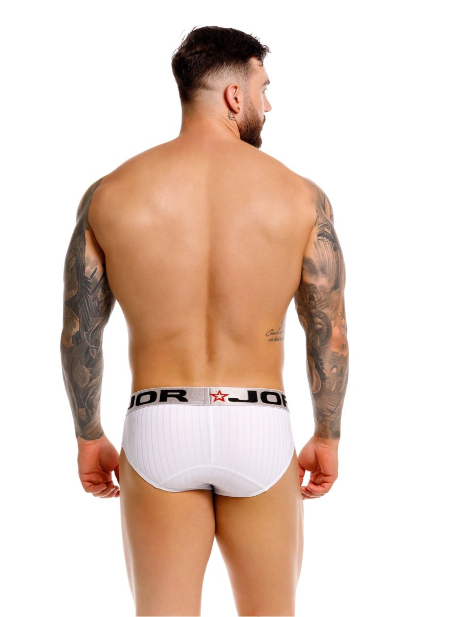JOR 2331 Cronos Briefs Color White - EricSaloDesign.com