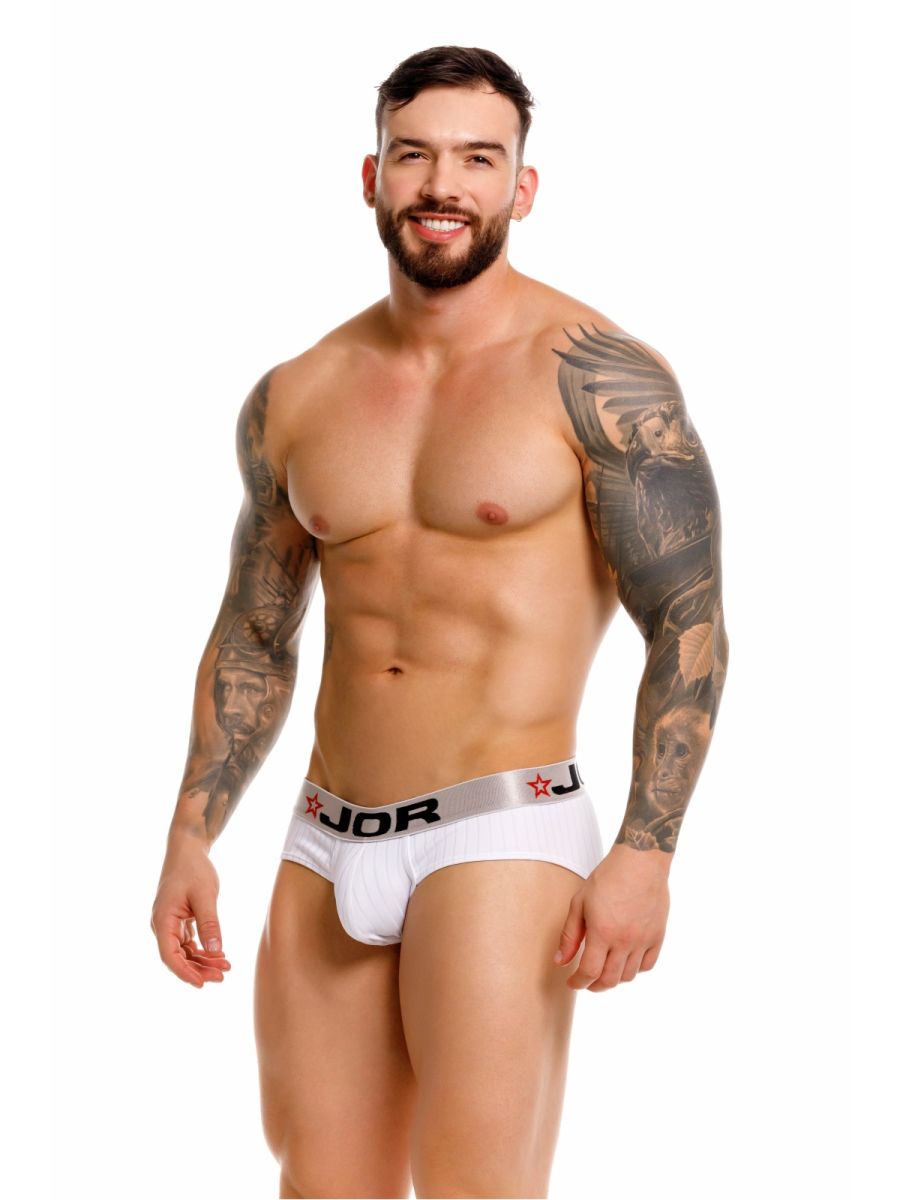 JOR 2331 Cronos Briefs Color White - EricSaloDesign.com