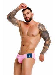 JOR 2384 Wind Swim Briefs Color Pink - EricSaloDesign.com