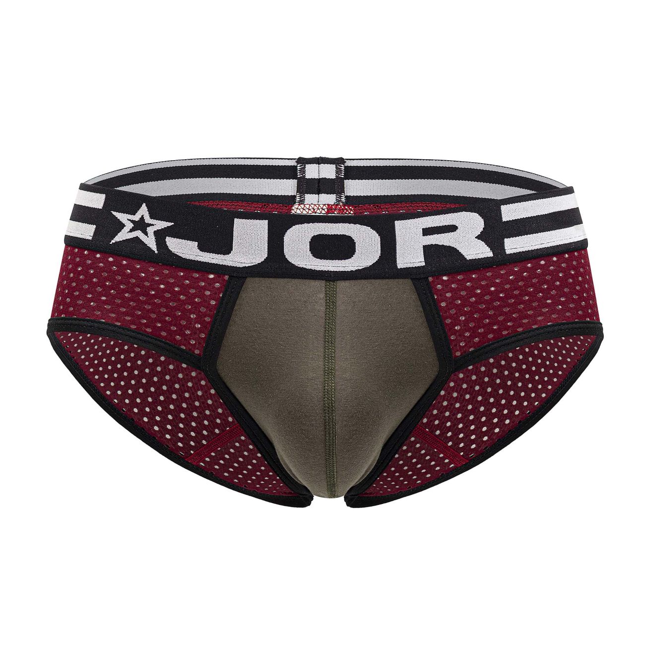 JOR 2077 Slip militaire couleur vin