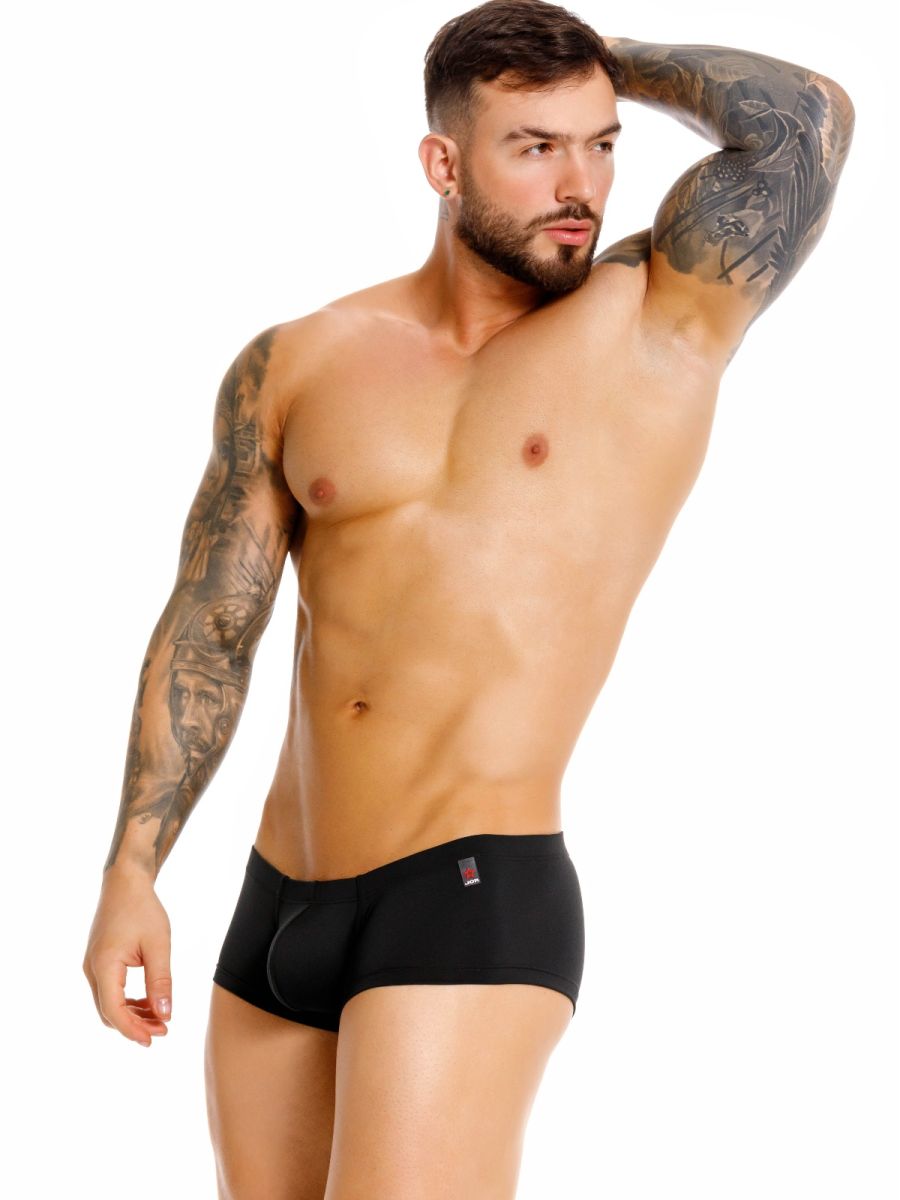 JOR 2449 Sous-vêtements pour hommes Trunks élégants et invisibles Couleur Noir