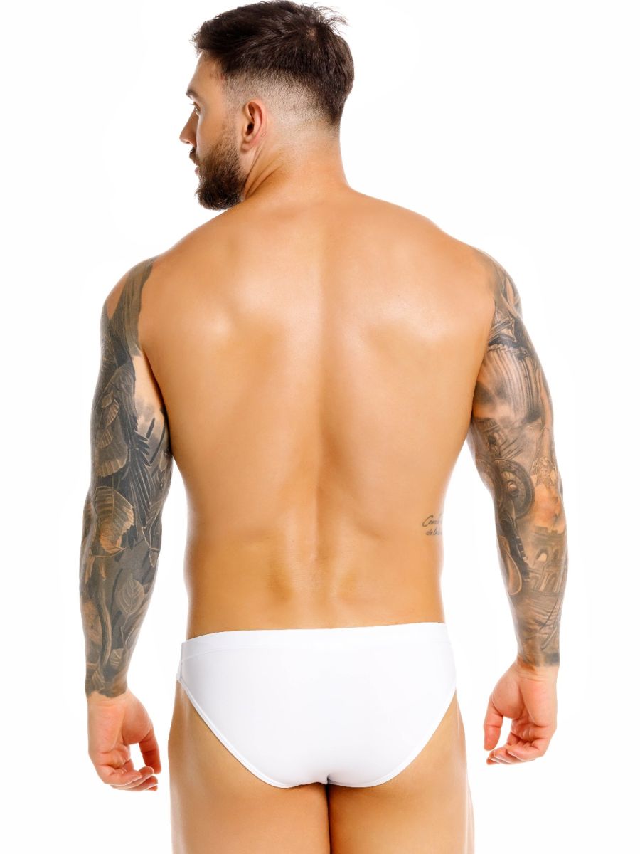 JOR 2450 Sous-vêtements masculins Slips invisibles Confort épuré Couleur Blanc