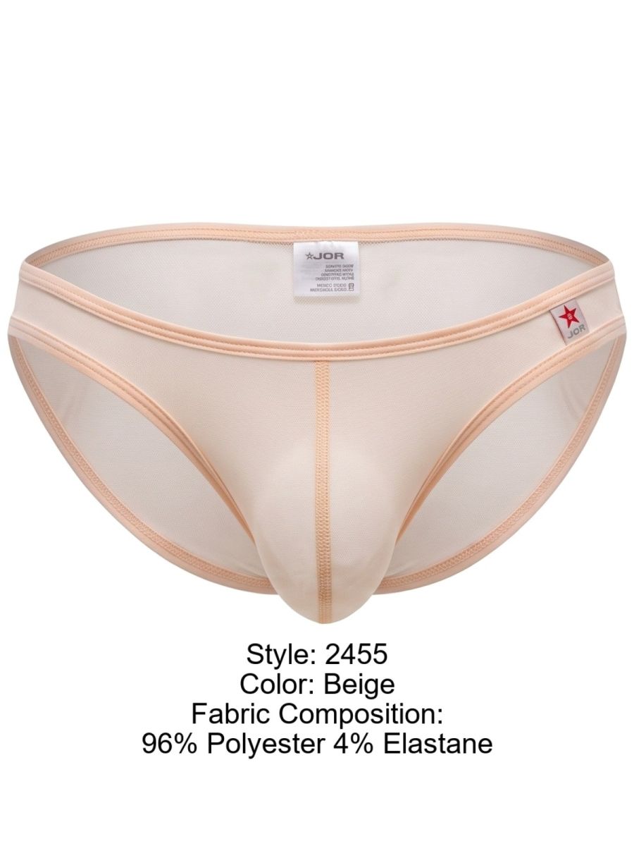 JOR 2455 Sous-vêtements Homme Origin Culottes Confortables et Épurées Couleur Beige