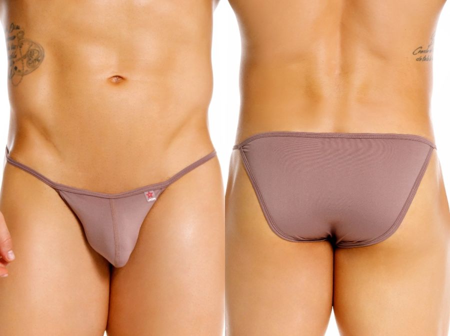 JOR 2467 Sous-vêtement Masculin Slip Minimaliste Axel Couleur Marron
