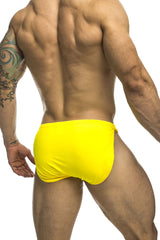 JUSTIN+SIMON Herrenunterwäsche XSJ09 Laufsportshorts Farbe Gelb