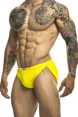 JUSTIN+SIMON Herrenunterwäsche XSJ09 Laufsportshorts Farbe Gelb