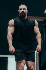 Jed North Men's JN Active Muscle Tee - Black