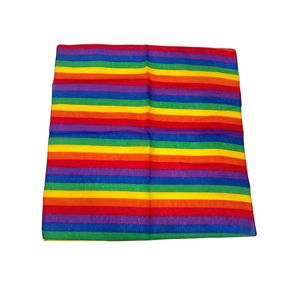 KBW Global Rainbow Stripe Bandana