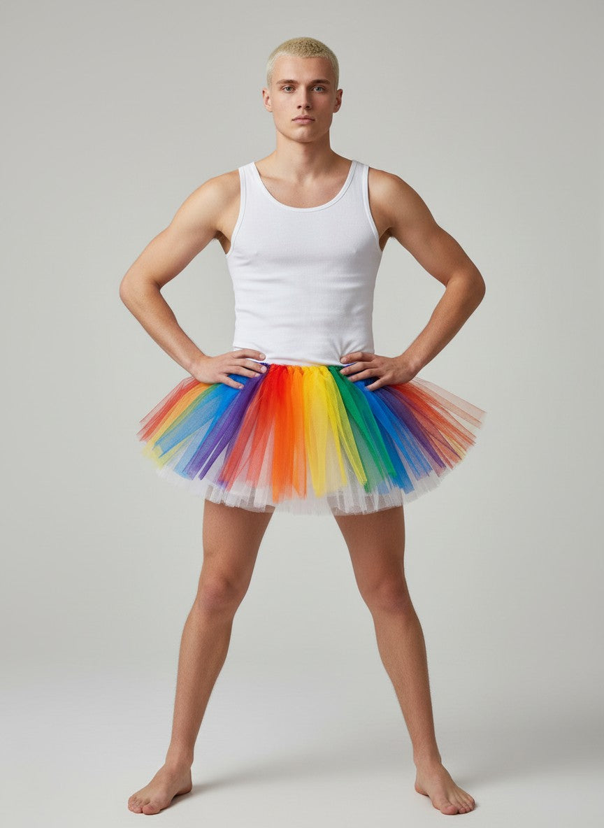 Tutu arc-en-ciel pour adulte KBW Global