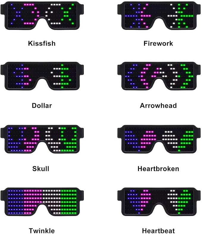 Lunettes lumineuses à LED KBW Global