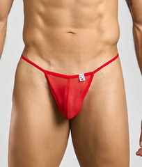 MOB Men's Sheer T Back Thong