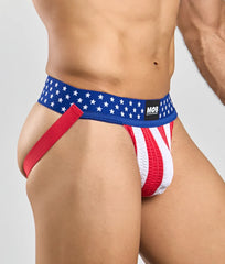 USA Flag Mens Jockstrap