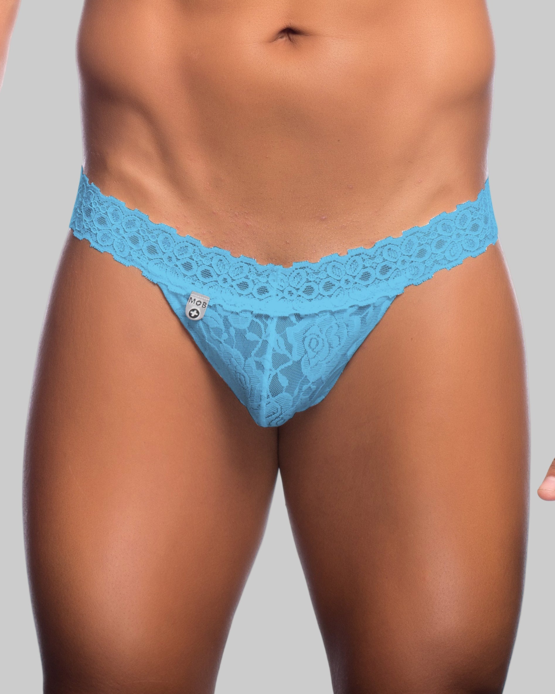 MOB Men's Lace Waist Thong