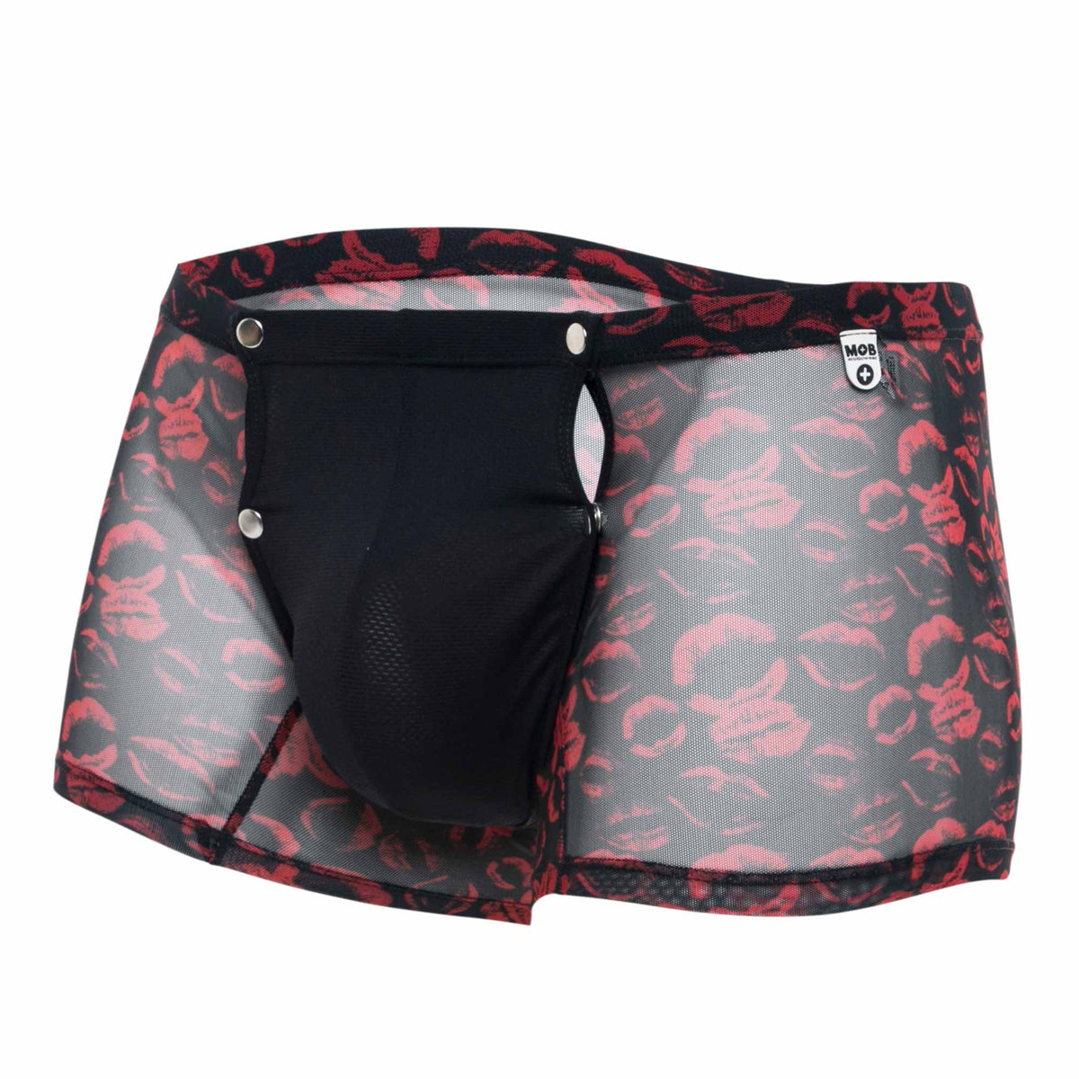 Mob Men's Boxer Tull Pouch Print