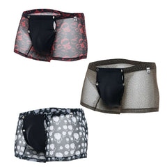 Mob Men's Boxer Tull Pouch Print