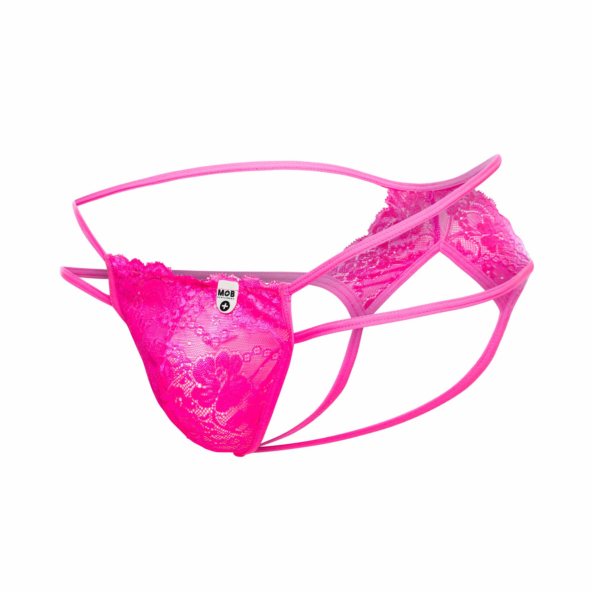 Mob Open Lace Thong