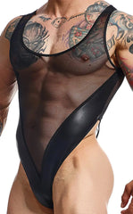 Body sexy en V pour homme MOB 