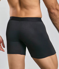 Black athletic briefs from malebasics classic tripack feature smooth form-fitting fabric and solid color design