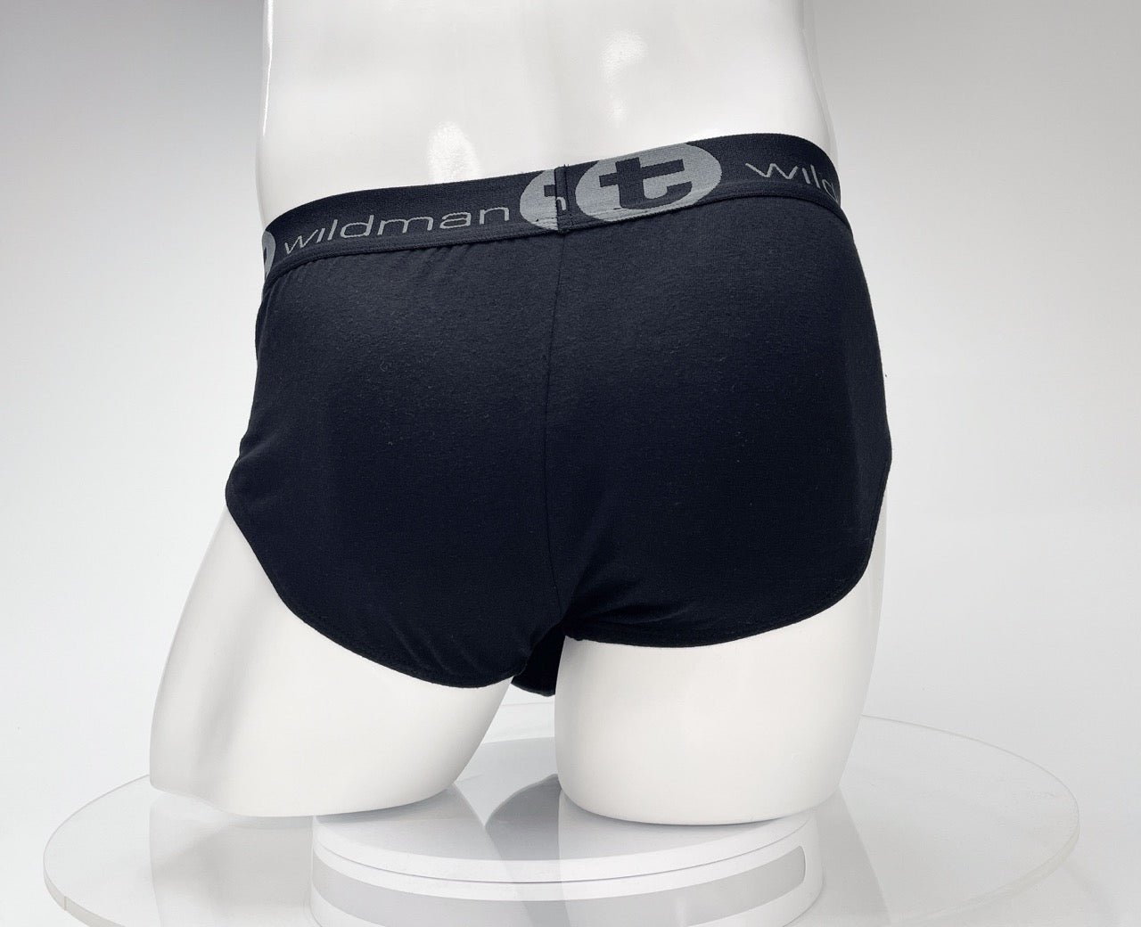 WildmanT Cotton Monster Cock Brief Black