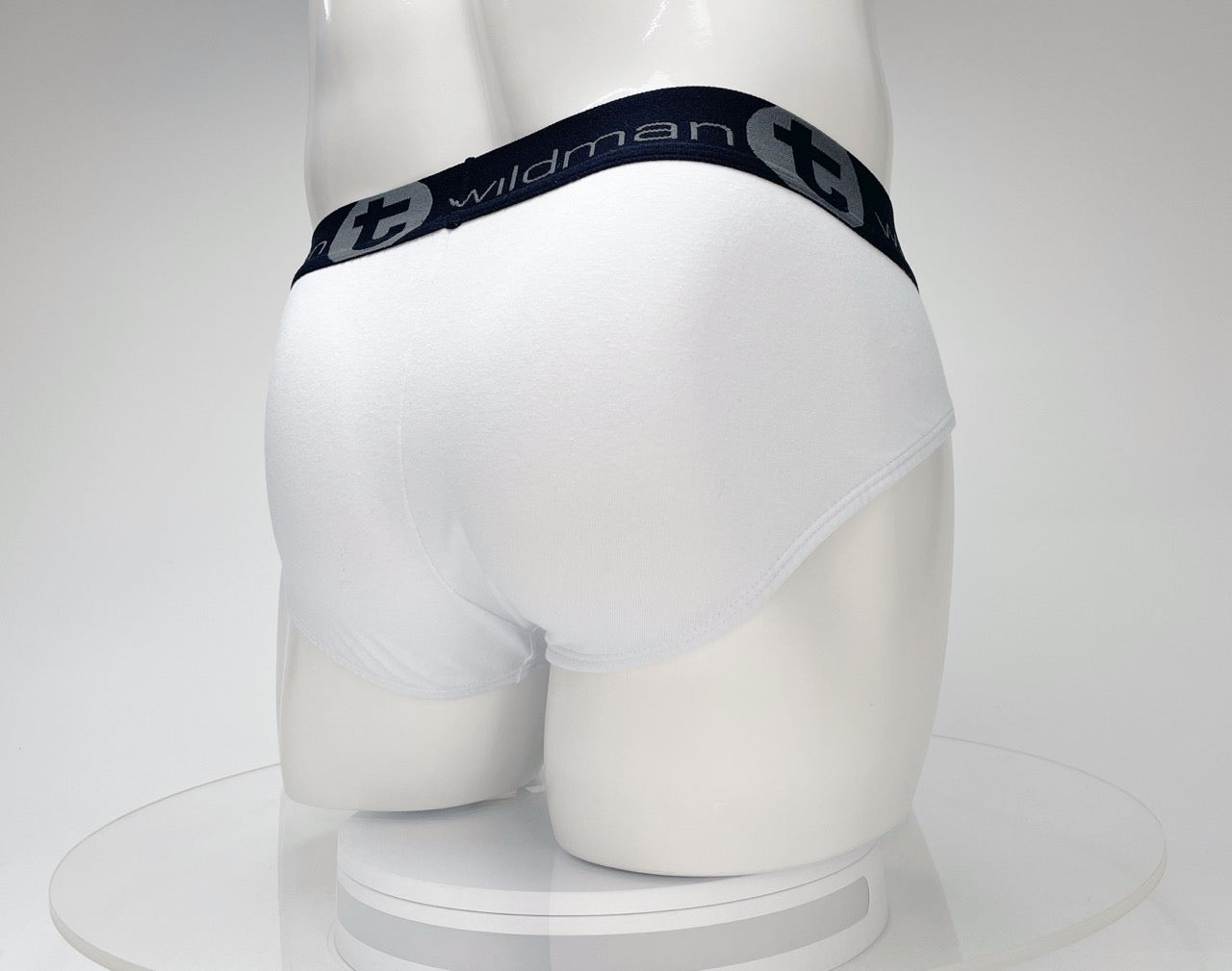 WildmanT Cotton Monster Cock Brief White