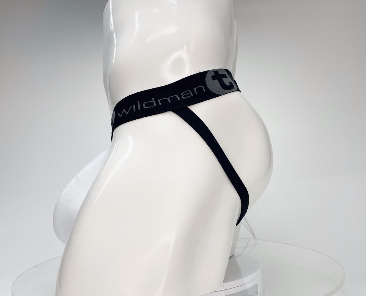 WildmanT Cotton Monster Cock Jockstrap White