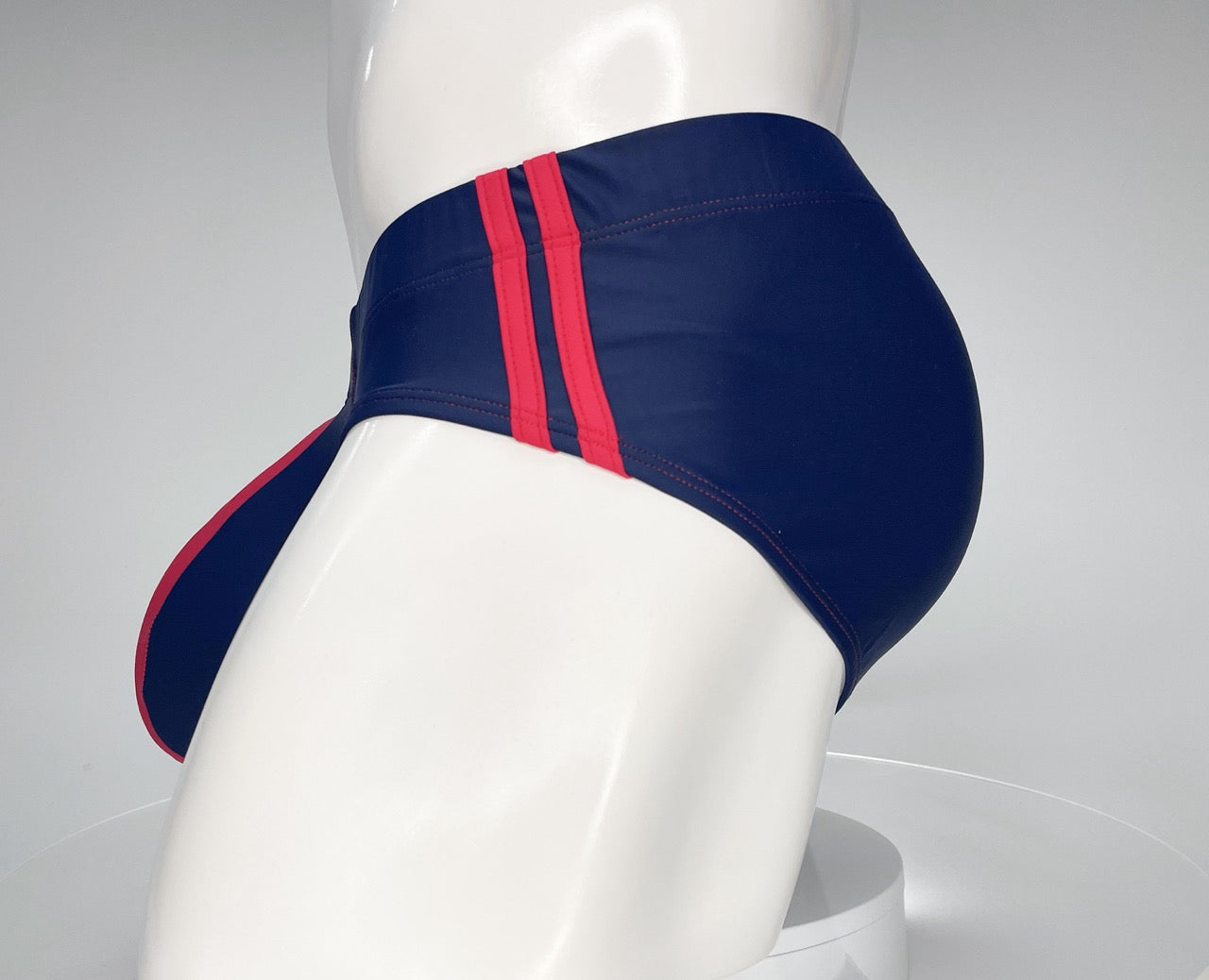 WildmanT Monster Cock Swim Brief Navy/Red