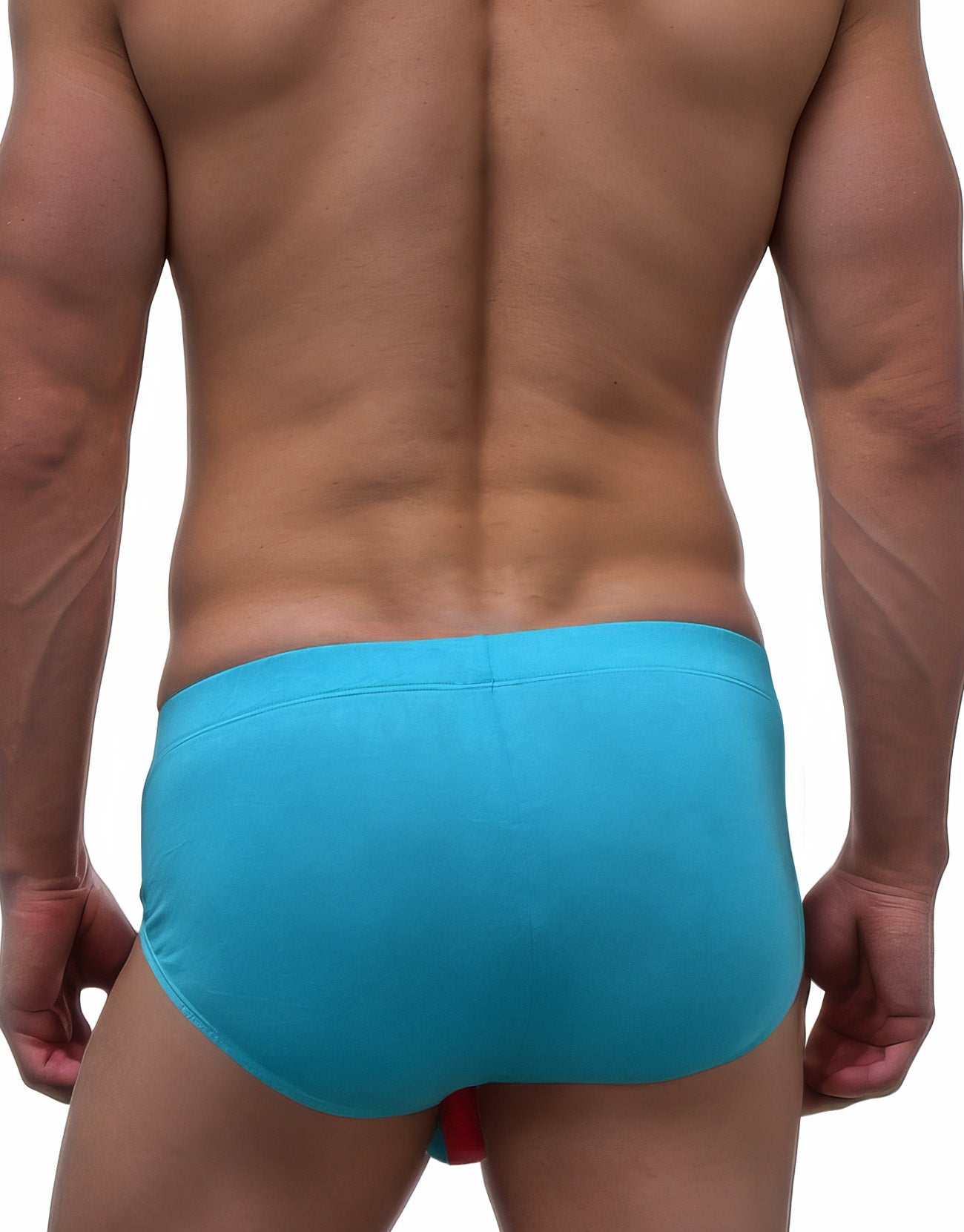 Big Boy Pouch Modal Briefs Baby Blue and Pink