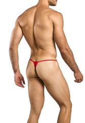 MaleBasics MBL27 Lace Thongs Color Red