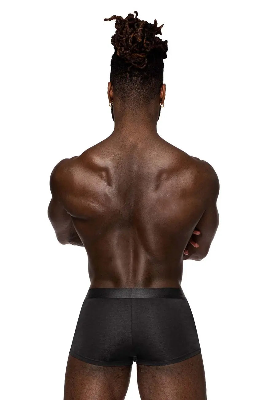 Male Power Herrenunterwäsche 129-281 Easy Breezy Mini Short mit Eingriff Farbe Schwarz