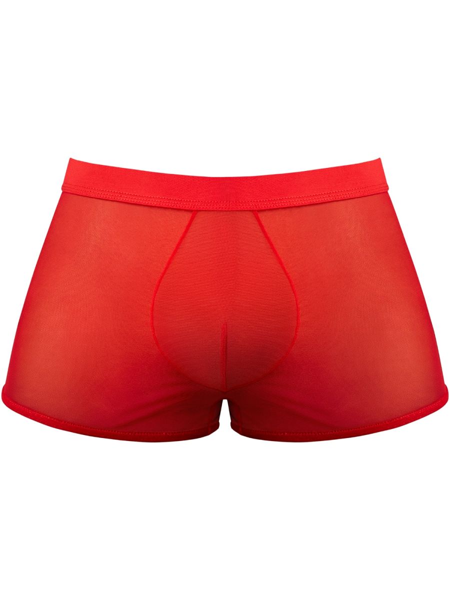Male Power 145-307 Mesh 2 Mini Short Trunks Farbe Rot