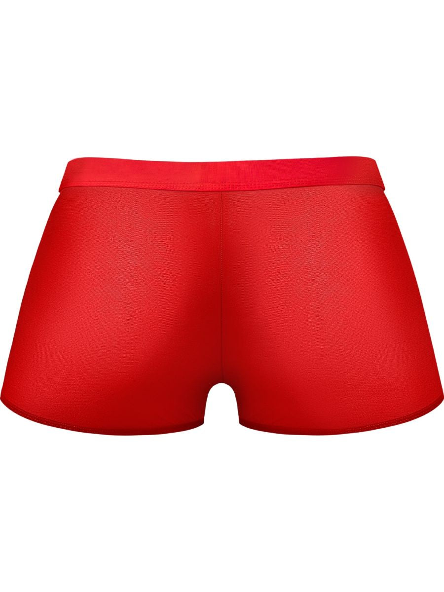 Male Power 145-307 Mesh 2 Mini Short Trunks Farbe Rot