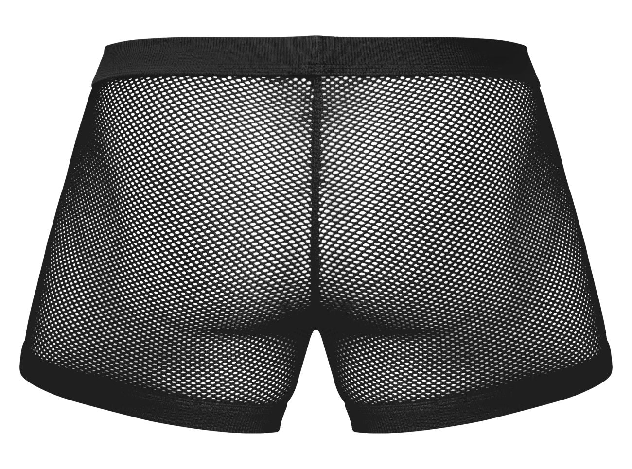 Male Power 152-11C Fishnet 2 Pouch Short Color Black