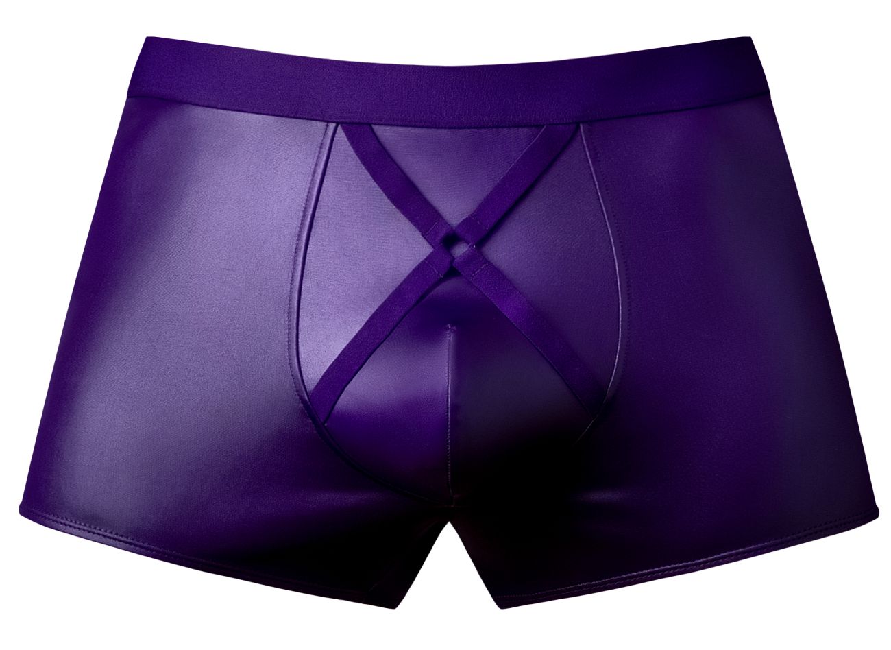 Male Power 152-302 Aubergine Crossover Court Couleur Prune