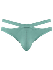 Male Power 237-308 Eco Cozy Cutout Thong Color Green