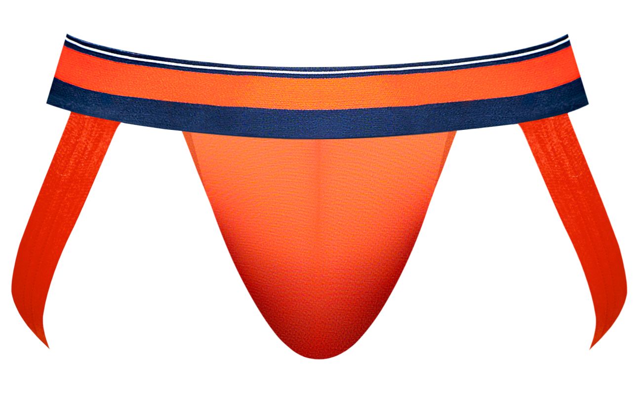 Male Power 349-299 Soo Cumfy Jockstrap Color Orange