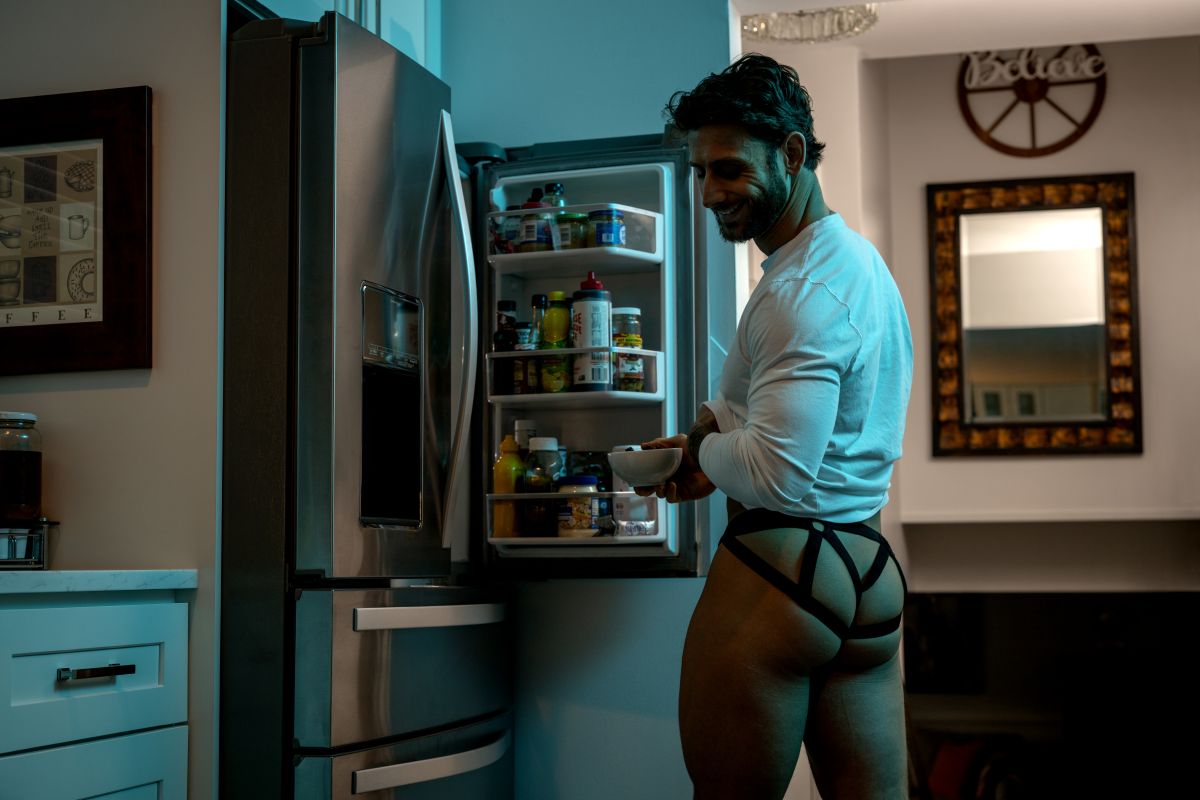 Male Power 352-307 Mesh 2 Strappy Ring Jockstrap, Farbe Schwarz