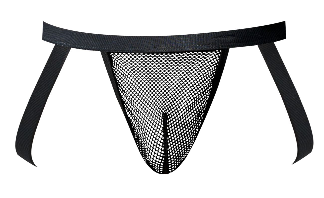 Male Power 388-11C Fishnet 2 Jockstrap Color Black